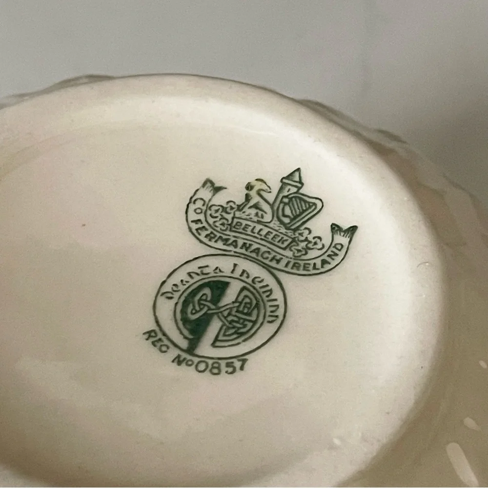 Small Floral Serving or Trinket Bowl by Belleek